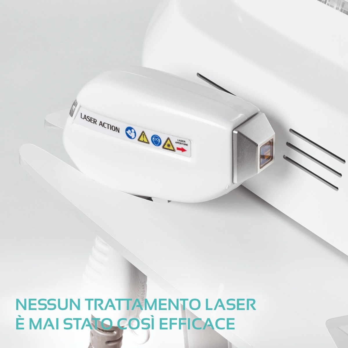 Dettaglio tecnologia laser